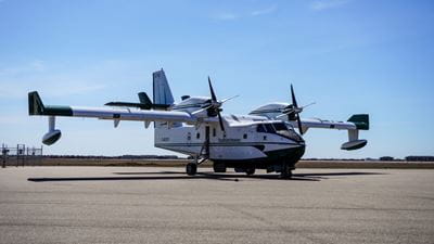 CL-215T parked on land