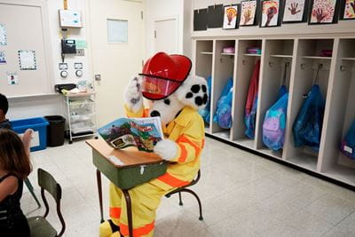 Sparky Reading Fire Safety Activity Book