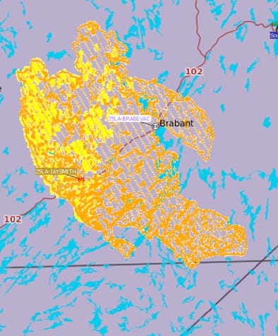 Map of JAYSMITH Fire