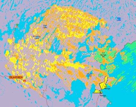 Map of PISEW Fire